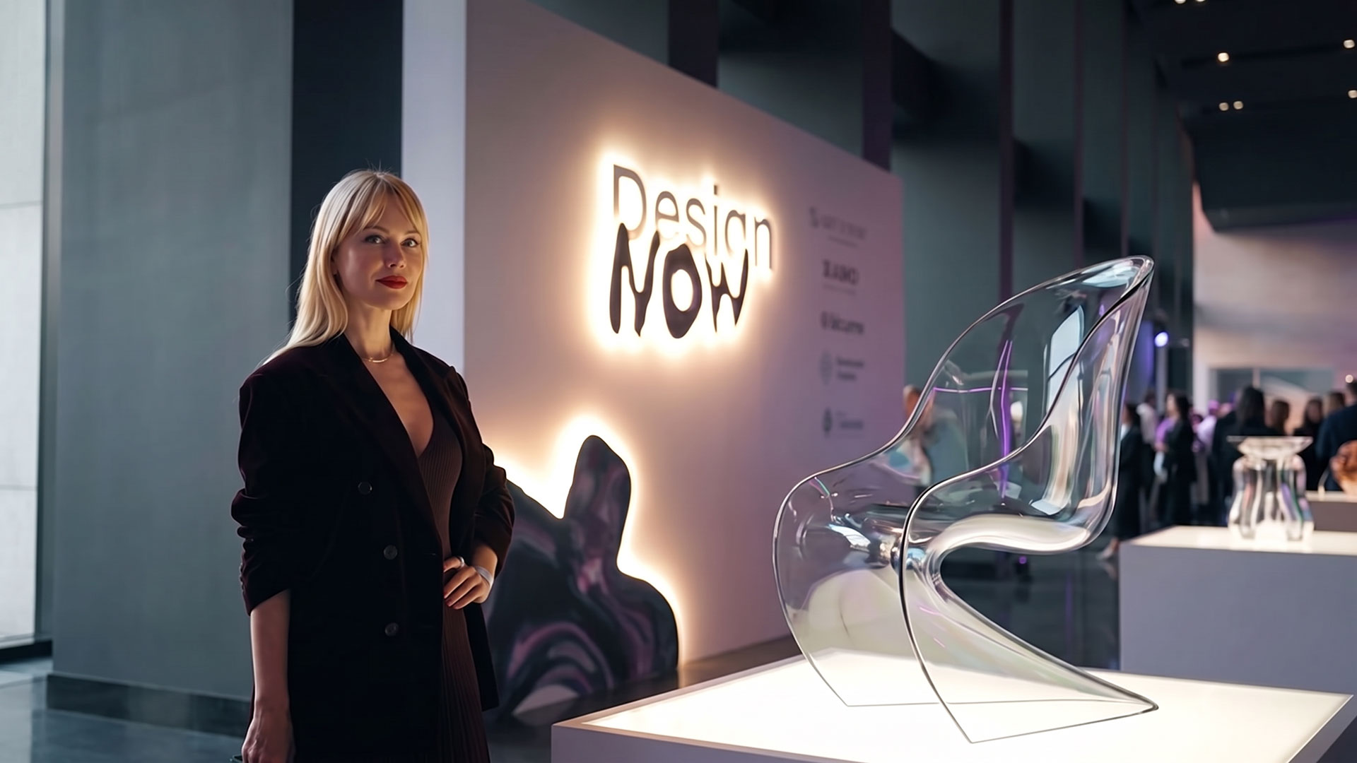 3D видеооформление и сценография премии DESIGN NOW от студии Supervisuals